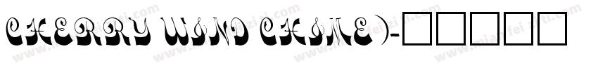 CHERRY WIND CHIME)字体转换